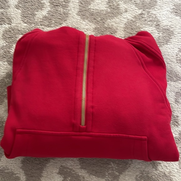 Lululemon new year dark red scuba half zip hoodie - Picture 4 of 4